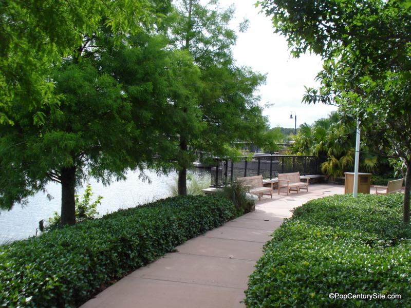 Seating Area by Bridge